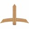 Ekena Millwork Bellingham Timber Gable Bracket, Western Red Cedar, 48"W x 32"H x 5 1/2"D x 5 1/2"F, 16/12 Pitch GBW048X32X0606BEL00SWR - alternate 1
